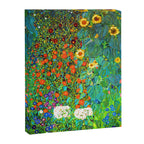 Gustav Klimt Garden with Sunflowers Canvas Print Gallery Image 8