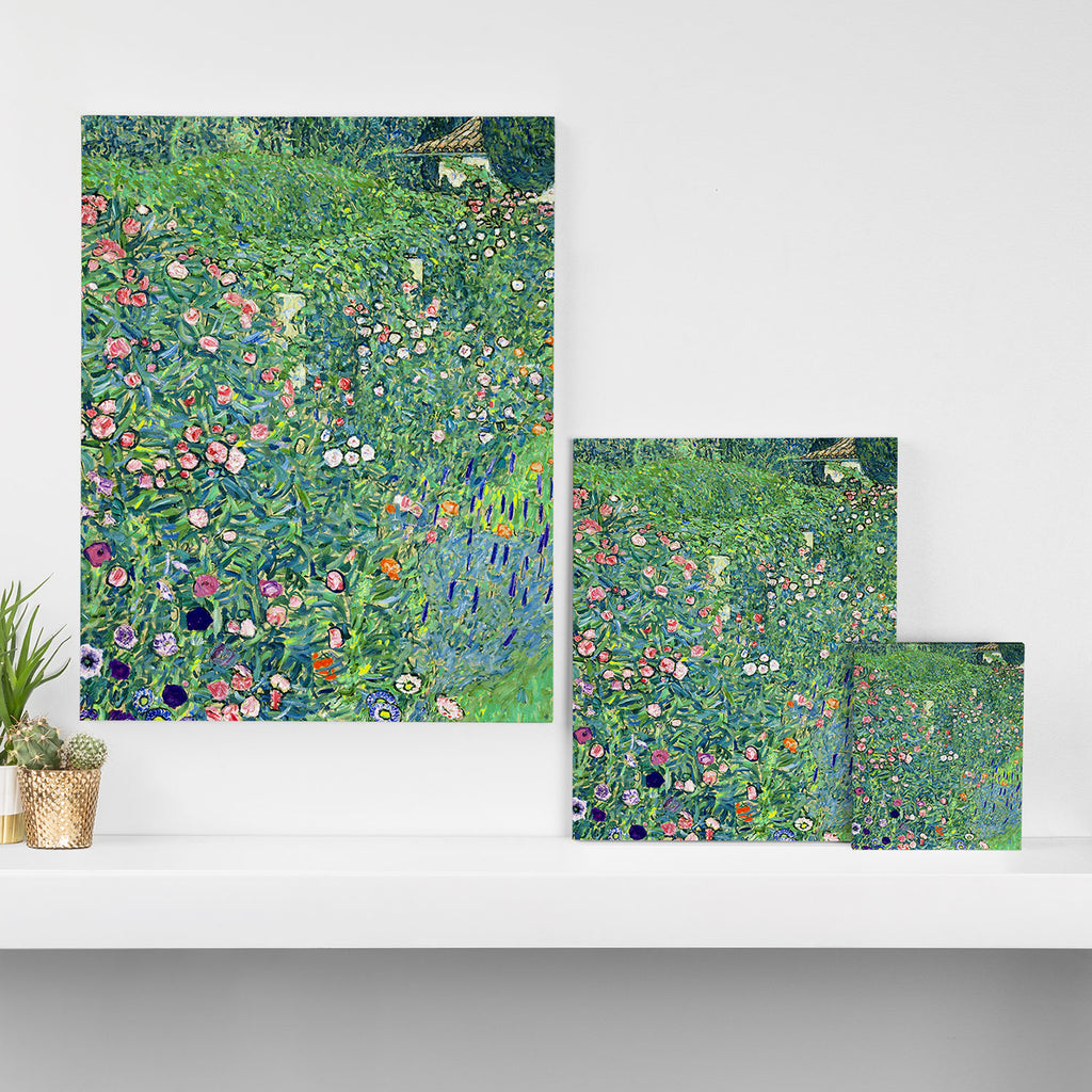 Gustav Klimt Italian Garden Canvas Print Gallery Image 3