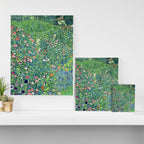 Gustav Klimt Italian Garden Canvas Print Gallery Image 3