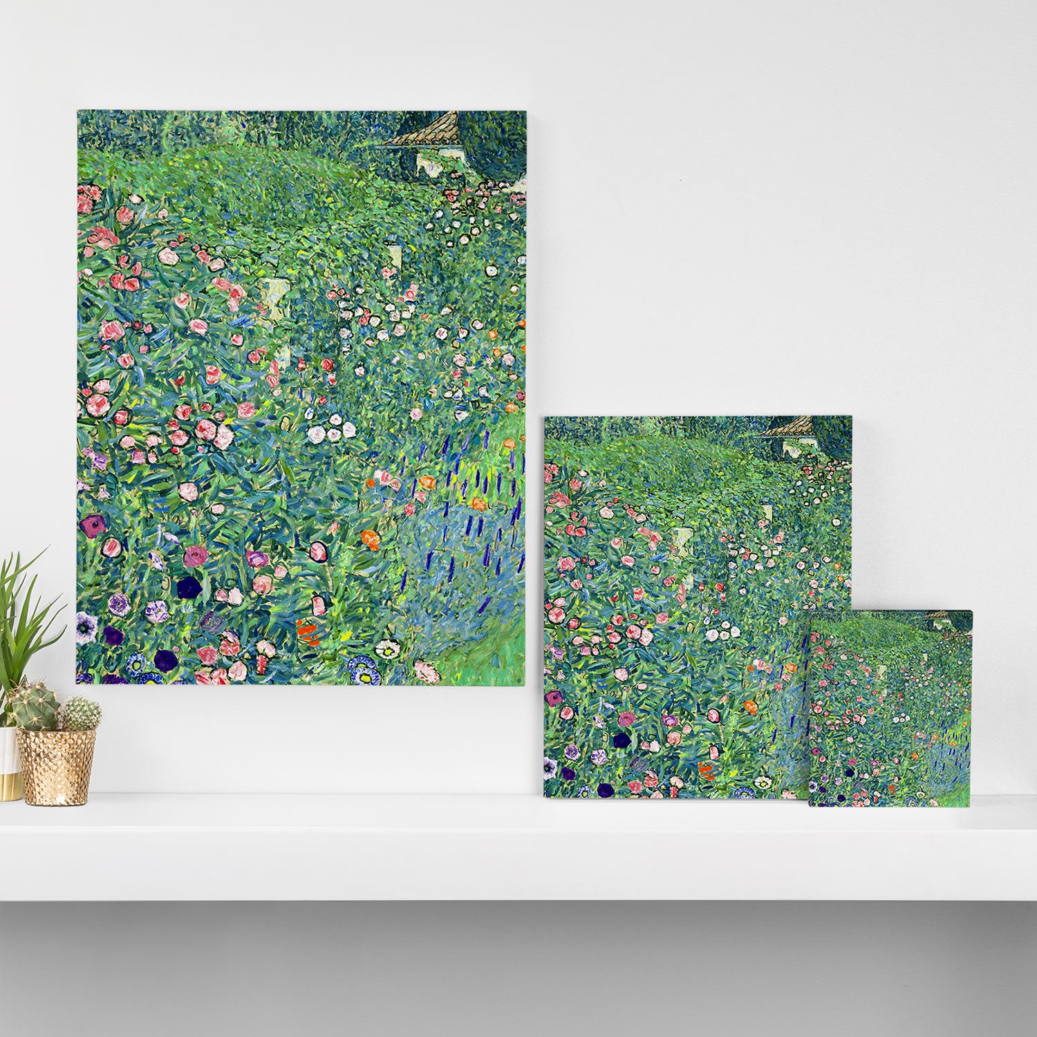 Gustav Klimt Italian Garden Canvas Print Gallery Image 3