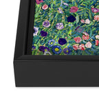 Gustav Klimt Italian Garden Framed Canvas Print Gallery Image 3