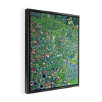 Gustav Klimt Italian Garden Framed Canvas Print Gallery Image 2