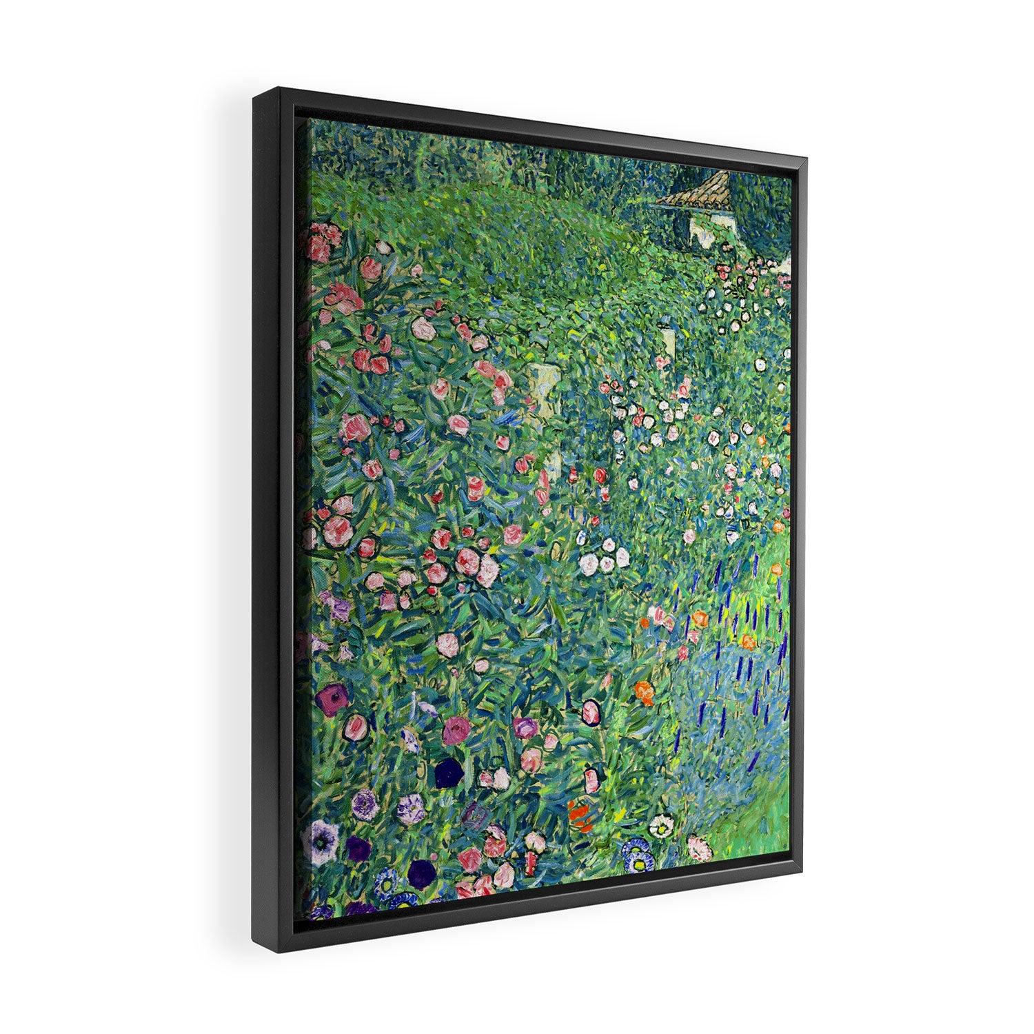 Gustav Klimt Italian Garden Framed Canvas Print Gallery Image 2