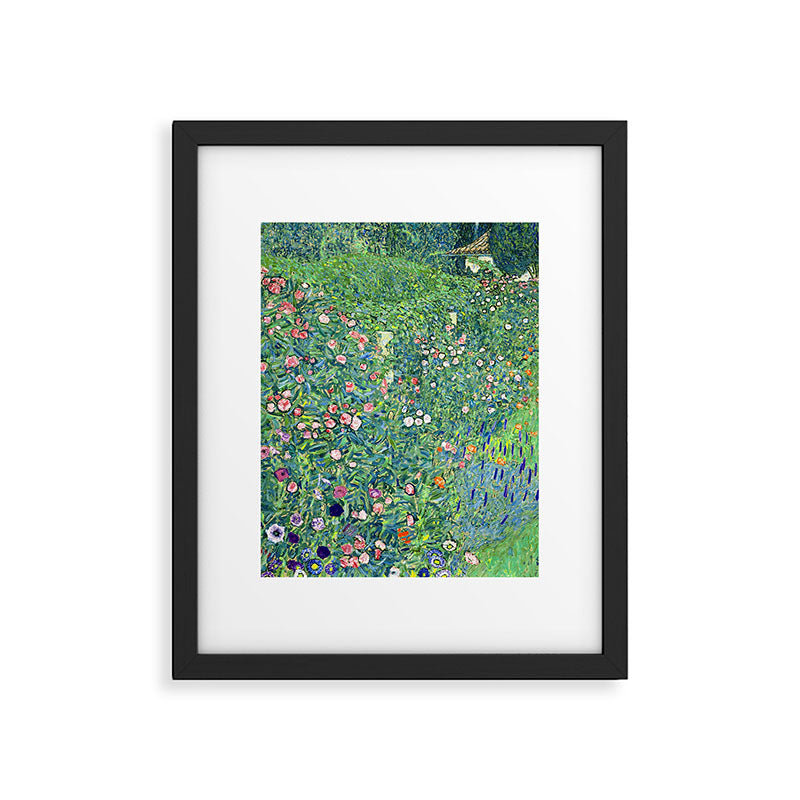 Gustav Klimt Italian Garden Framed Art Print Gallery Image 4