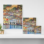 Gustav Klimt Malcesine on Lake Garda Canvas Print Gallery Image 3