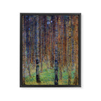 Gustav Klimt Pine Forest II Framed Canvas Print Gallery Image 8