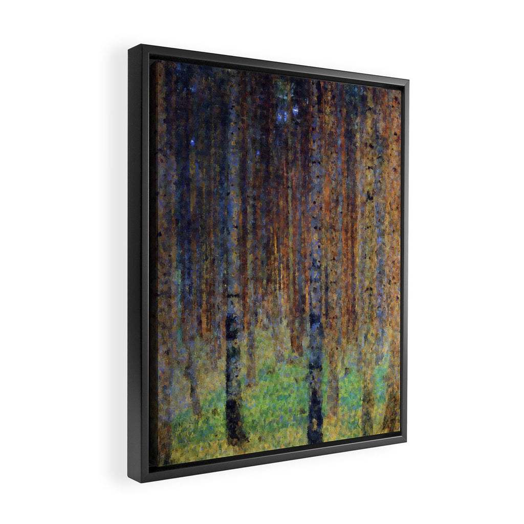 Gustav Klimt Pine Forest II Framed Canvas Print Gallery Image 2