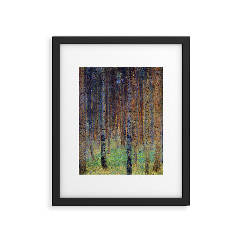 Gustav Klimt Pine Forest II Framed Art Print Gallery Image 6