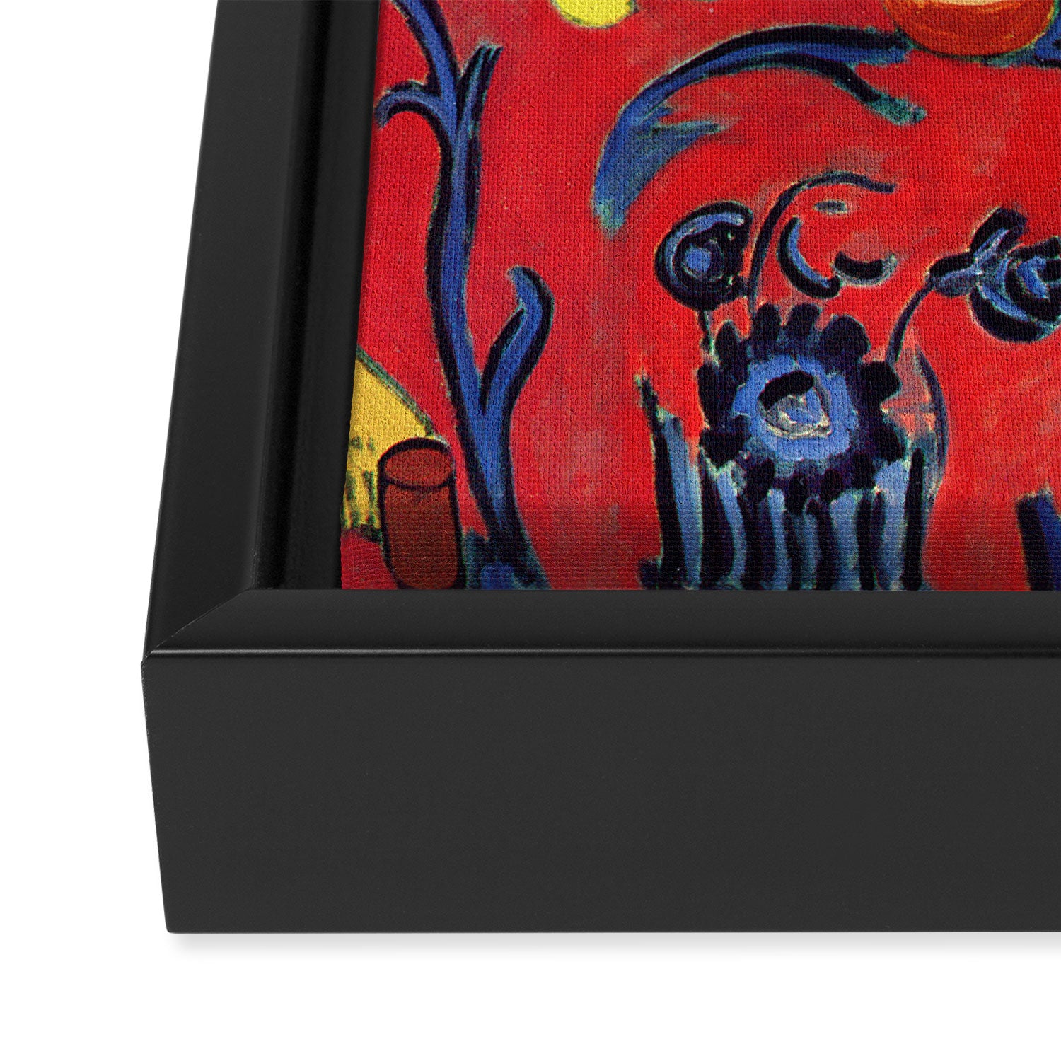 Henri Matisse Harmony in Red Framed Canvas Print Gallery Image 3