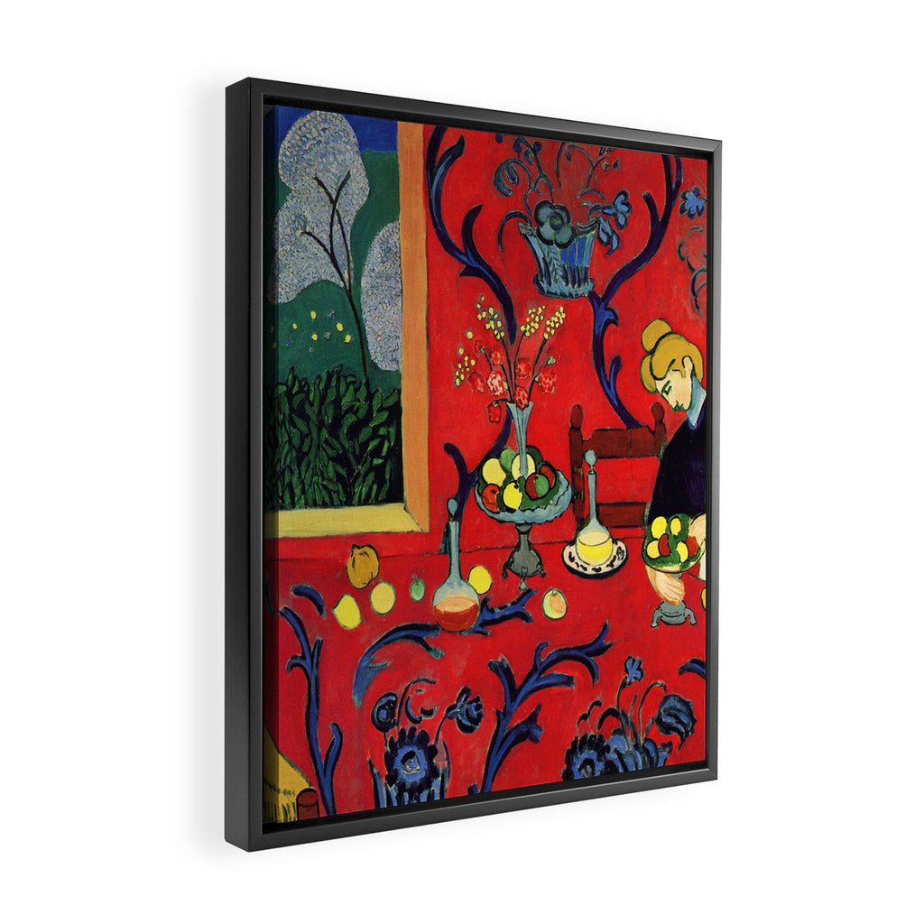 Henri Matisse Harmony in Red Framed Canvas Print Gallery Image 2