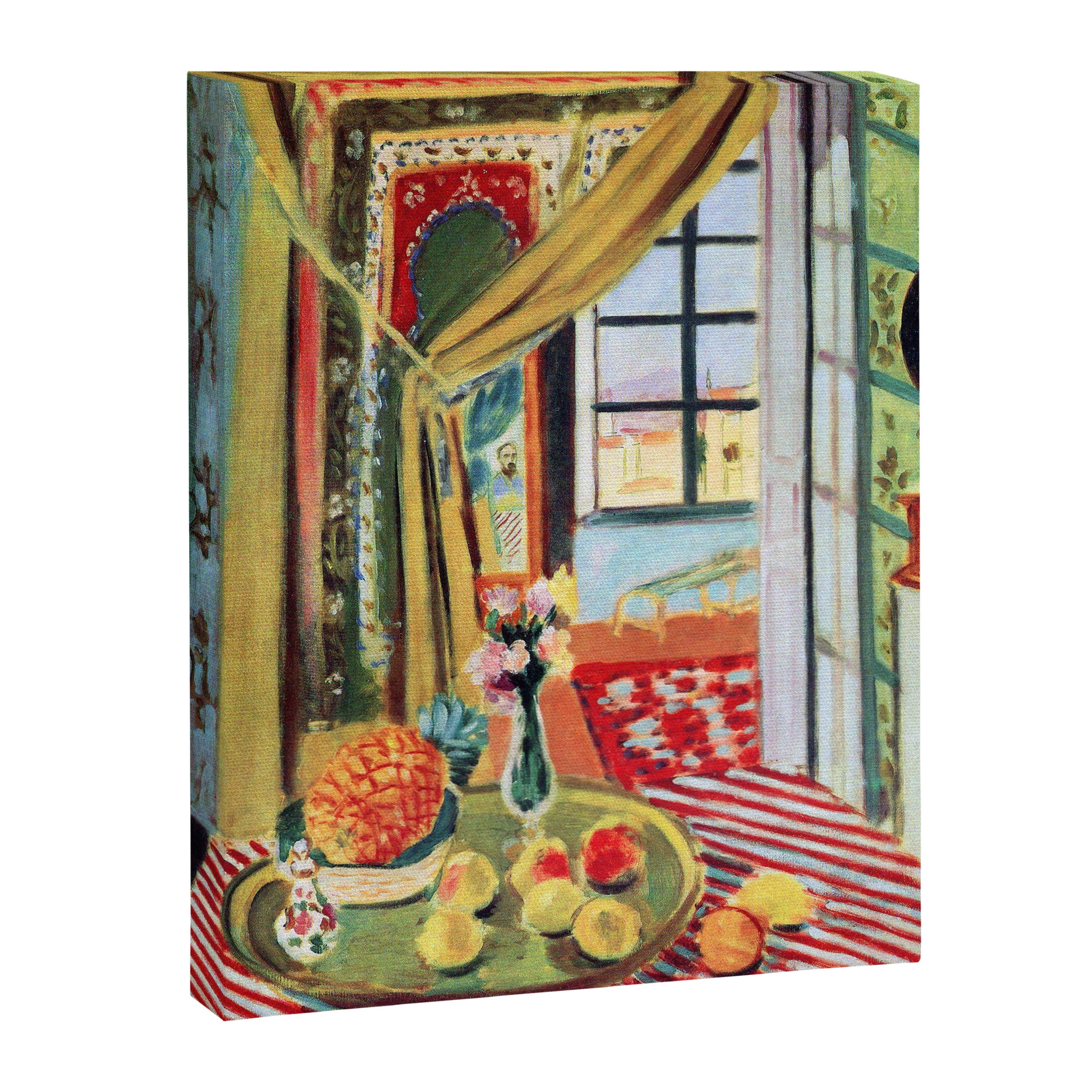 Henri Matisse Interior with a Phonograph Canvas Print Gallery Image 6