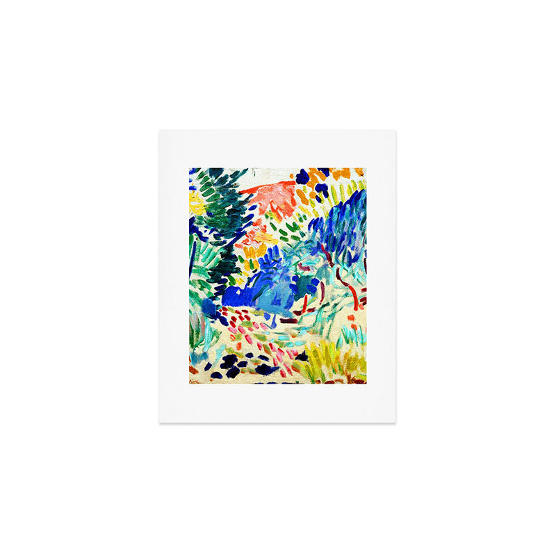 Henri Matisse Landscape at Collioure Art Print Gallery Image 1