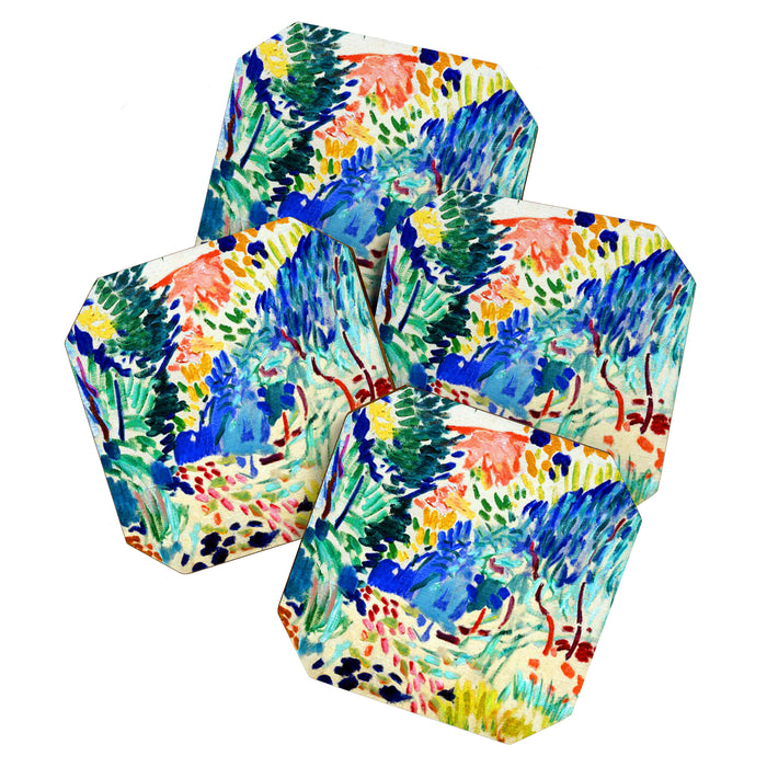 Henri Matisse Landscape at Collioure Coaster Gallery Image 1