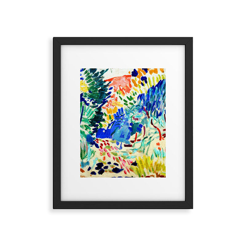 Henri Matisse Landscape at Collioure Framed Art Print Gallery Image 4
