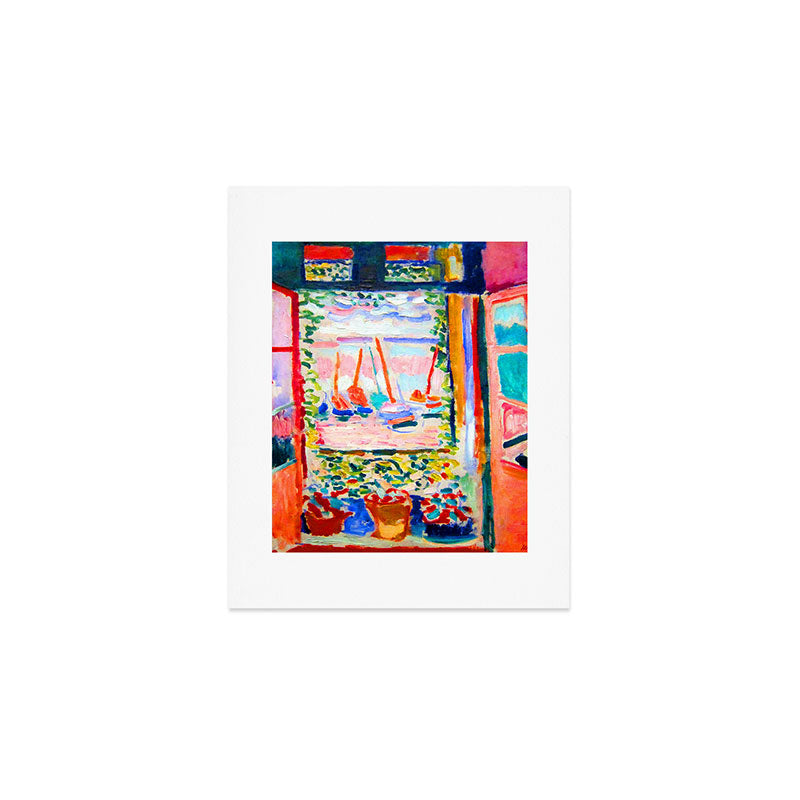 Henri Matisse Open Window Art Print Gallery Image 1