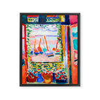Henri Matisse Open Window Framed Canvas Print Gallery Image 8