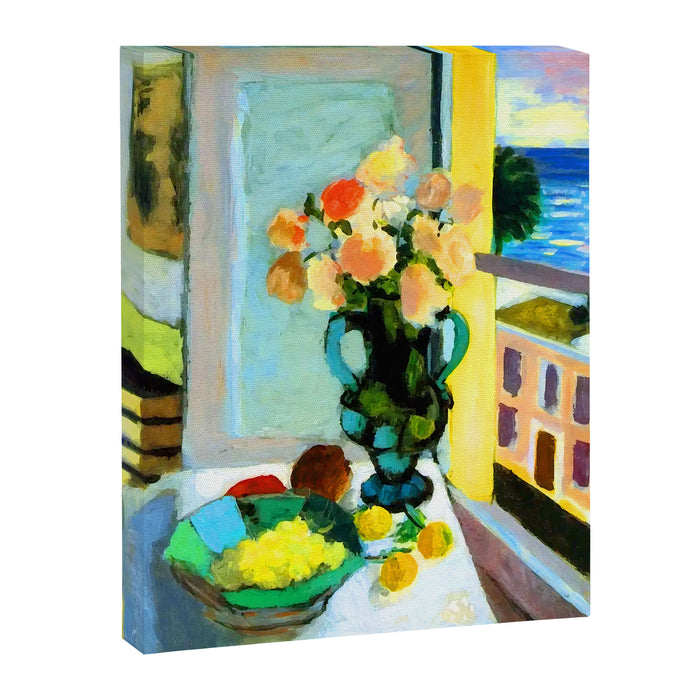 Henri Matisse Roses by the Window Canvas Print Gallery Image 1