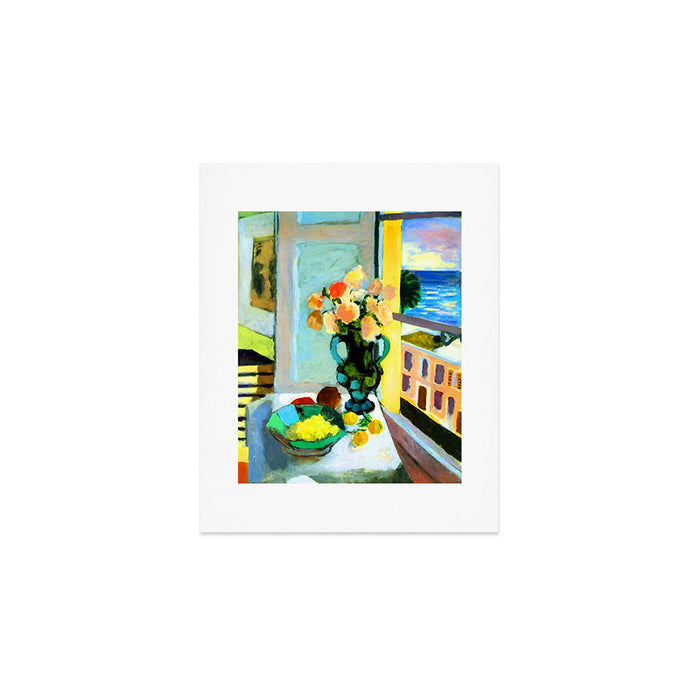 Henri Matisse Roses by the Window Art Print Gallery Image 1