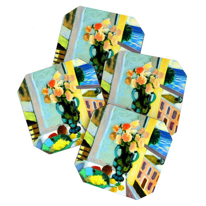 Henri Matisse Roses by the Window Coaster Gallery Image 1