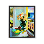 Henri Matisse Roses by the Window Framed Canvas Print Gallery Image 6