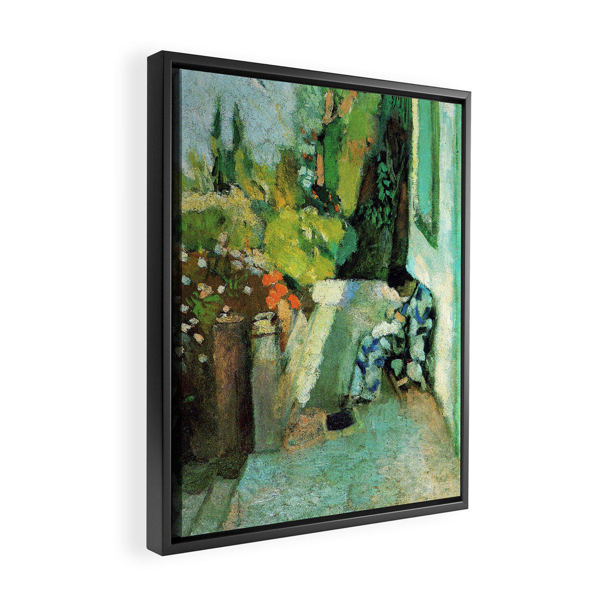 Henri Matisse Terrace at Saint Tropez Framed Canvas Print Gallery Image 2