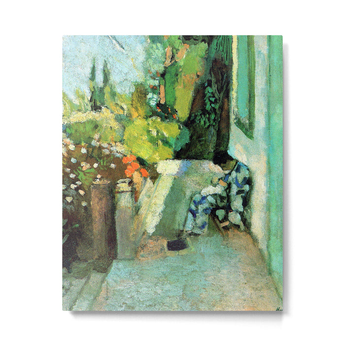 Henri Matisse Terrace at Saint Tropez Metal Print Gallery Image 1