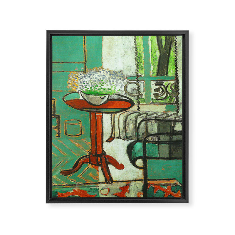 Henri Matisse The Green Room Framed Canvas Print Gallery Image 8