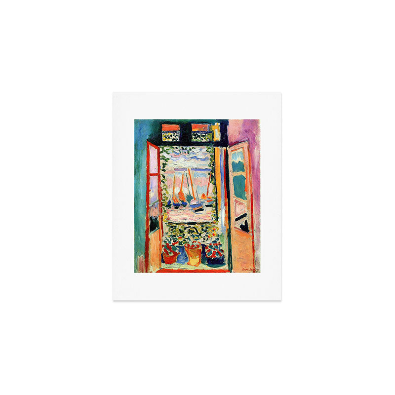 Henri Matisse The Open Window Art Print Gallery Image 1