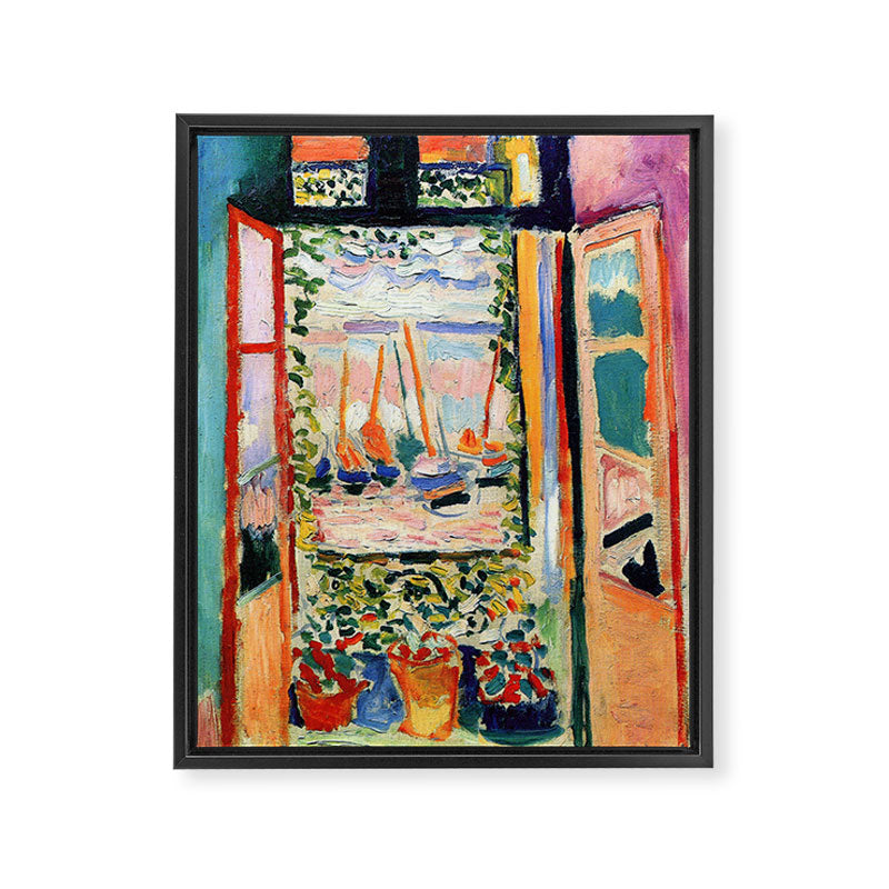 Henri Matisse The Open Window Framed Canvas Print Gallery Image 6