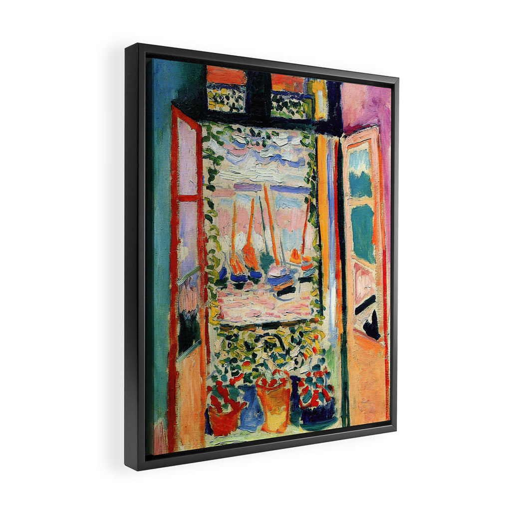 Henri Matisse The Open Window Framed Canvas Print Gallery Image 2