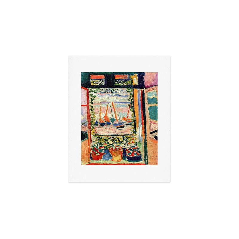 Henri Matisse The Open Window Art Print Gallery Image 1