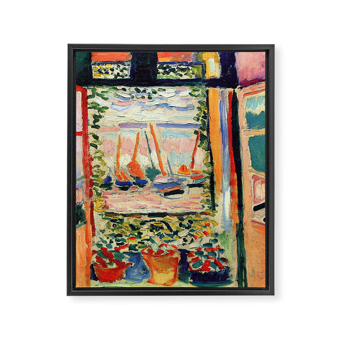 Henri Matisse The Open Window Framed Canvas Print Gallery Image 1