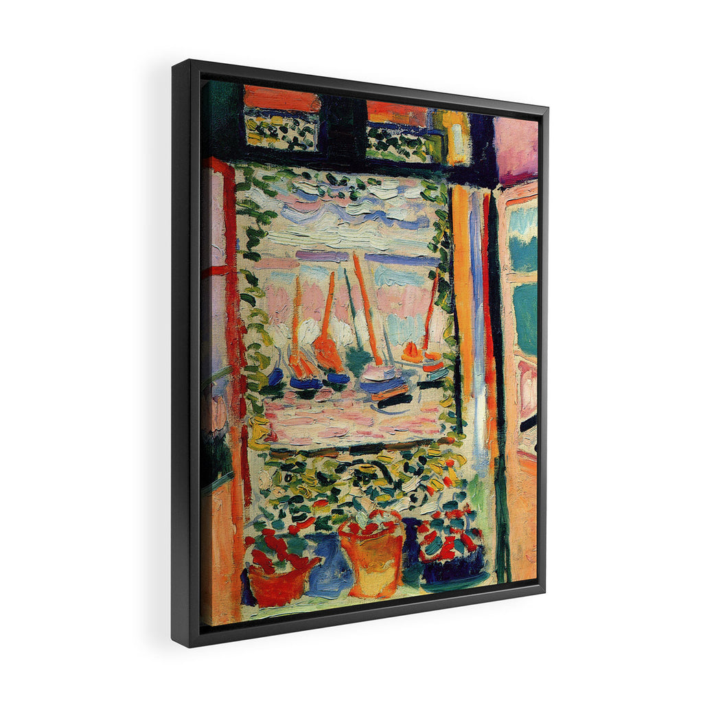 Henri Matisse The Open Window Framed Canvas Print Gallery Image 2