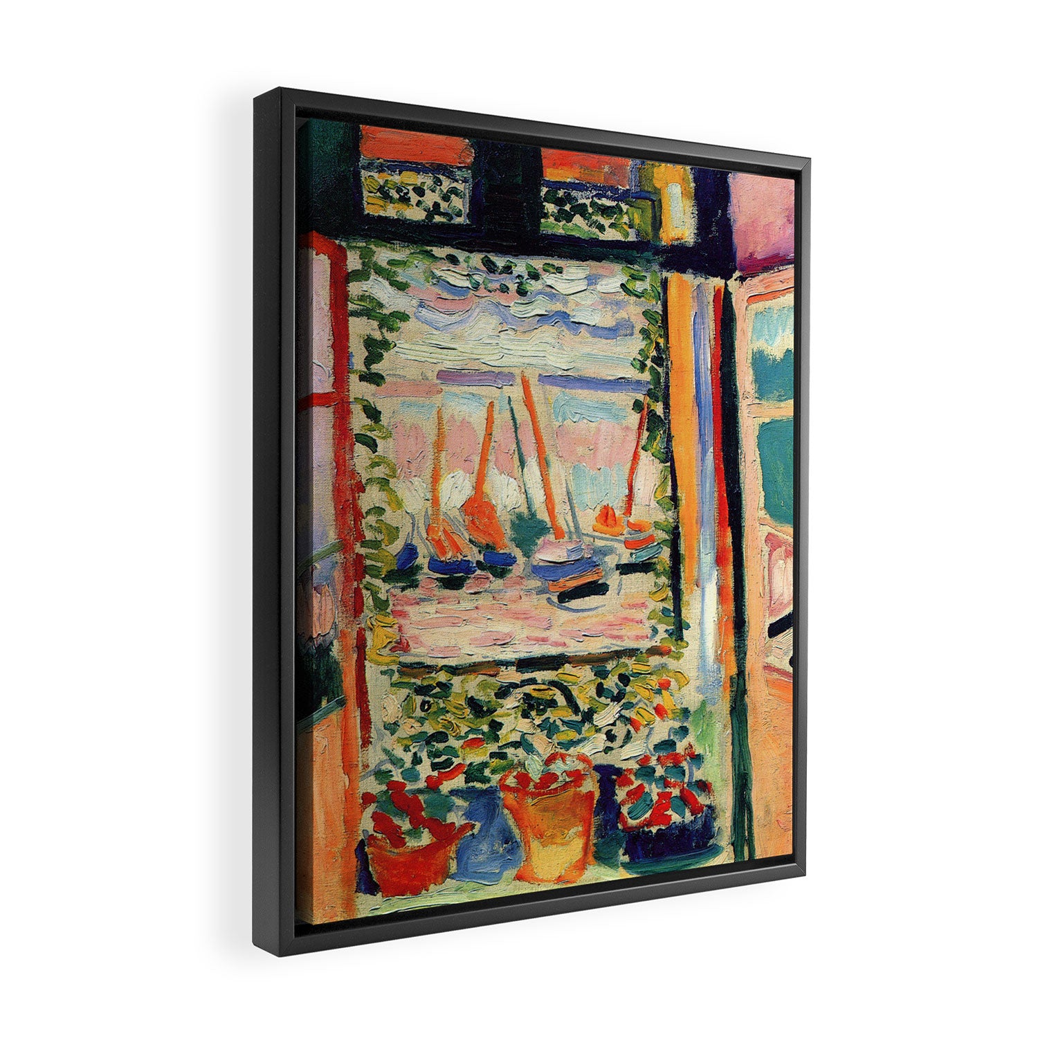 Henri Matisse The Open Window Framed Canvas Print Gallery Image 2