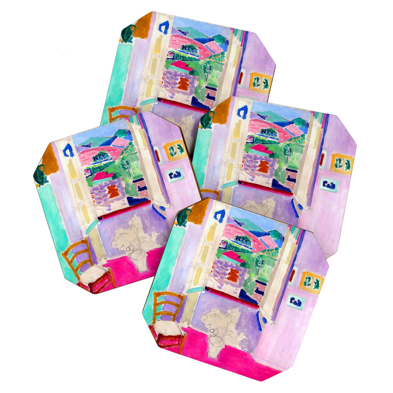 Henri Matisse The Open Window II Coaster Gallery Image 1