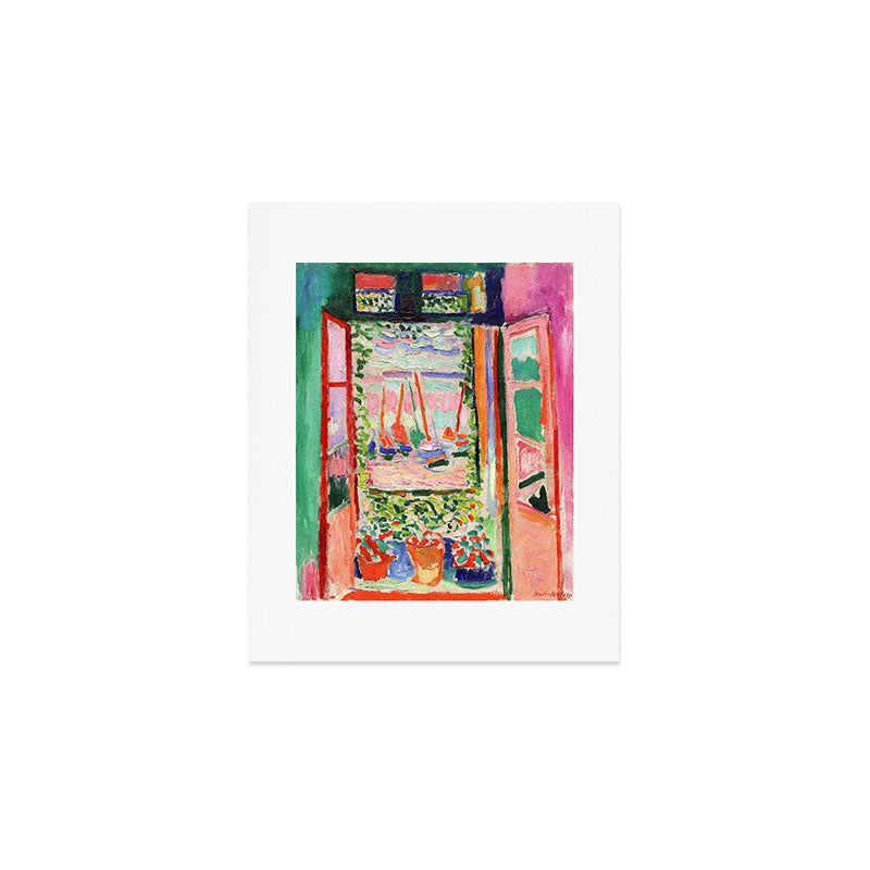 Henri Matisse The Open Window Art Print Gallery Image 1