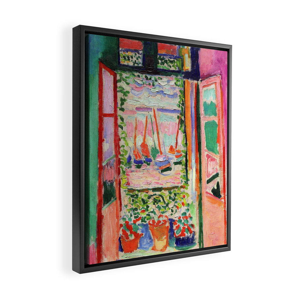 Henri Matisse The Open Window Framed Canvas Print Gallery Image 2