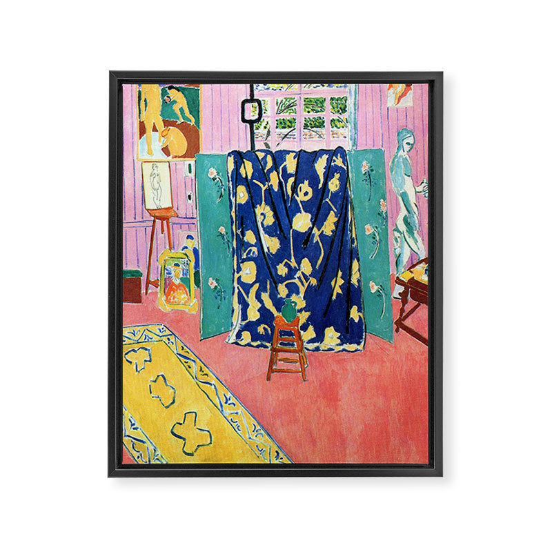 Henri Matisse The Pink Studio Framed Canvas Print Gallery Image 8