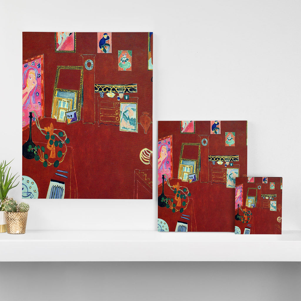 Henri Matisse The Red Studio Canvas Print Gallery Image 3