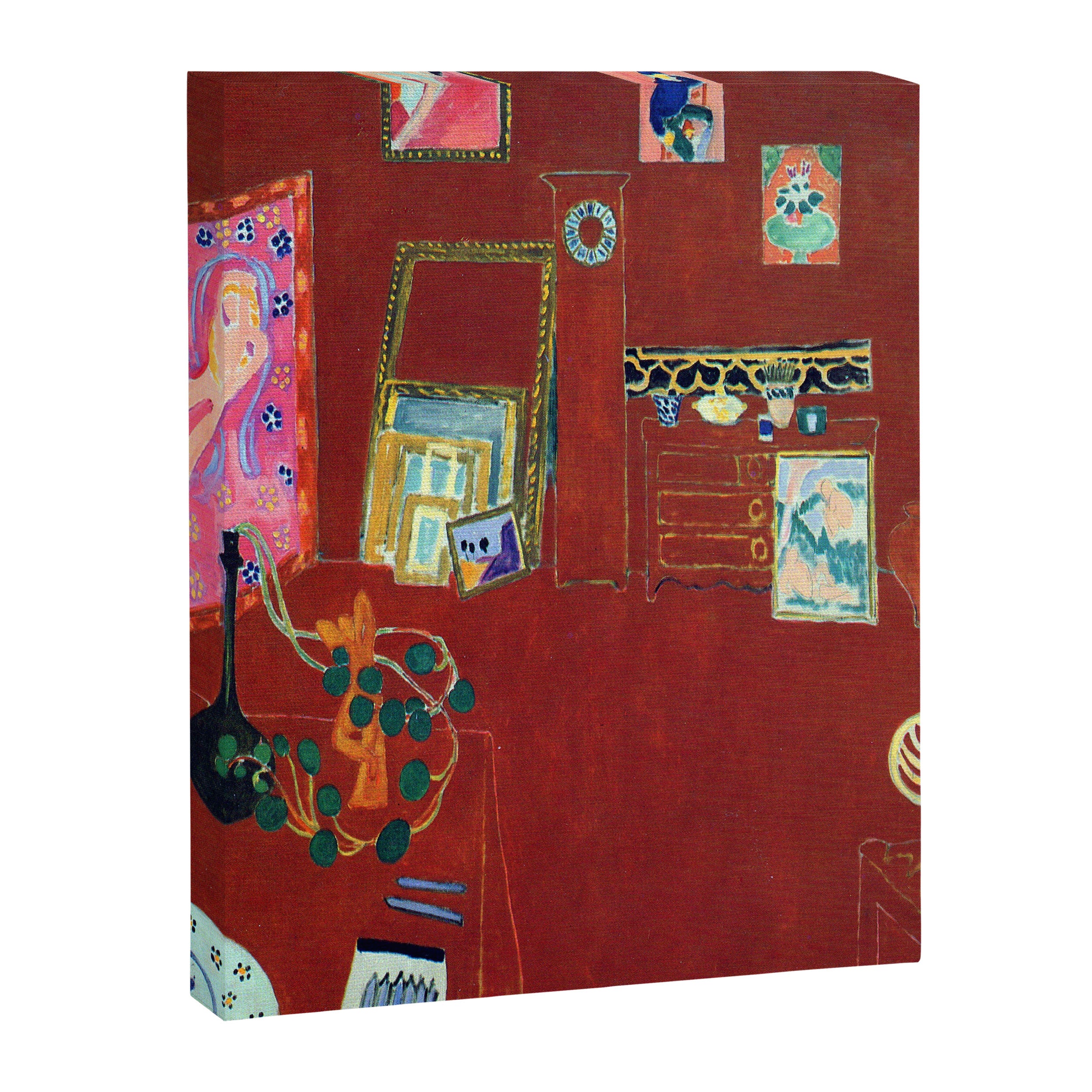 Henri Matisse The Red Studio Canvas Print Gallery Image 3