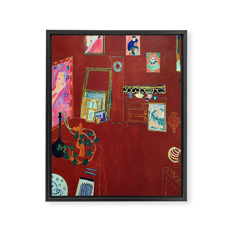 Henri Matisse The Red Studio Framed Canvas Print Gallery Image 8