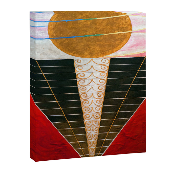 Hilma af Klint Atlarpiece II Canvas Print Gallery Image 1