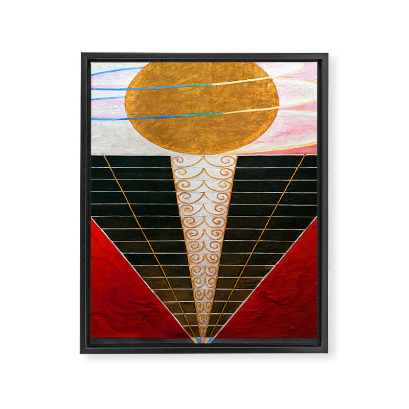 Hilma af Klint Atlarpiece II Framed Canvas Print Gallery Image 8