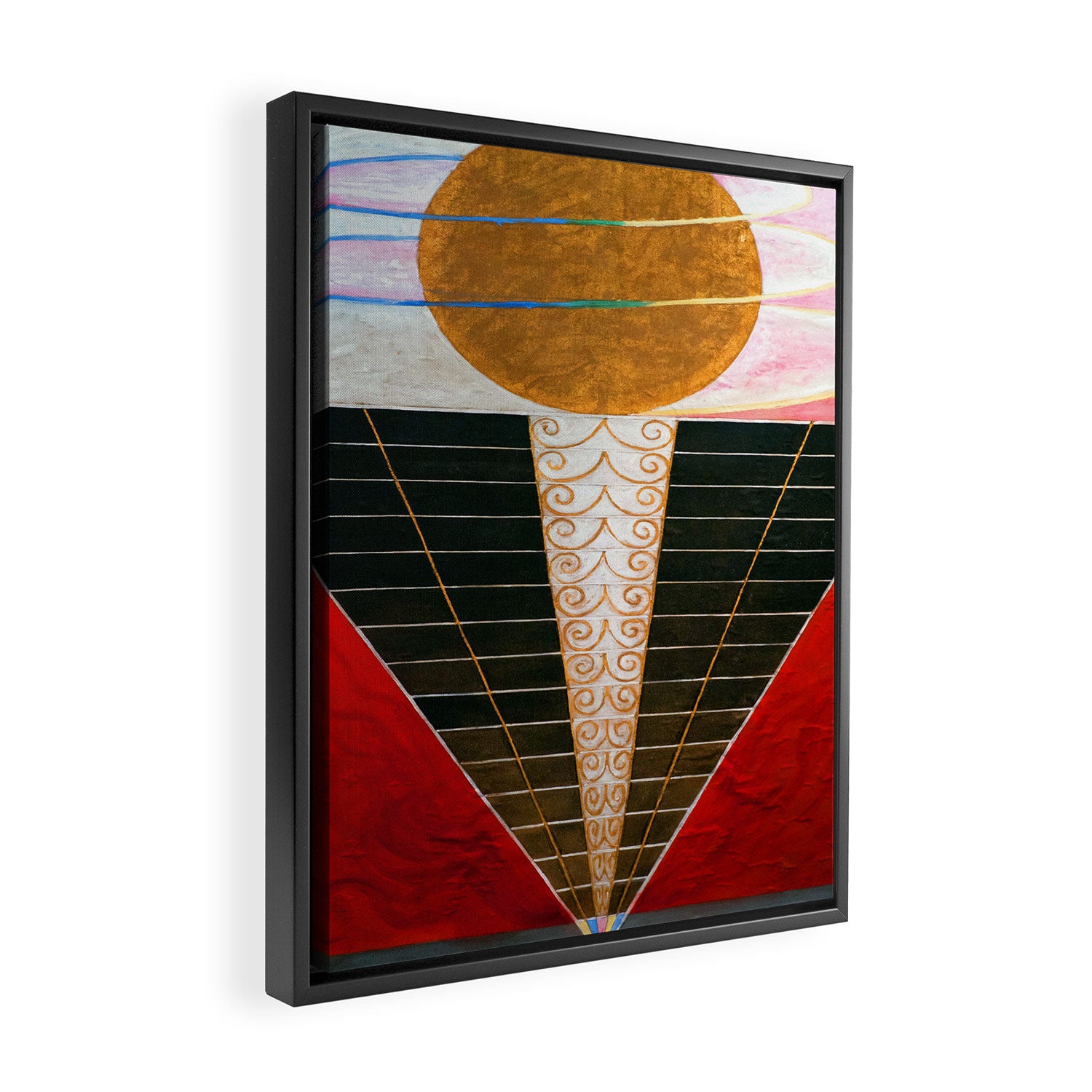 Hilma af Klint Atlarpiece II Framed Canvas Print Gallery Image 2