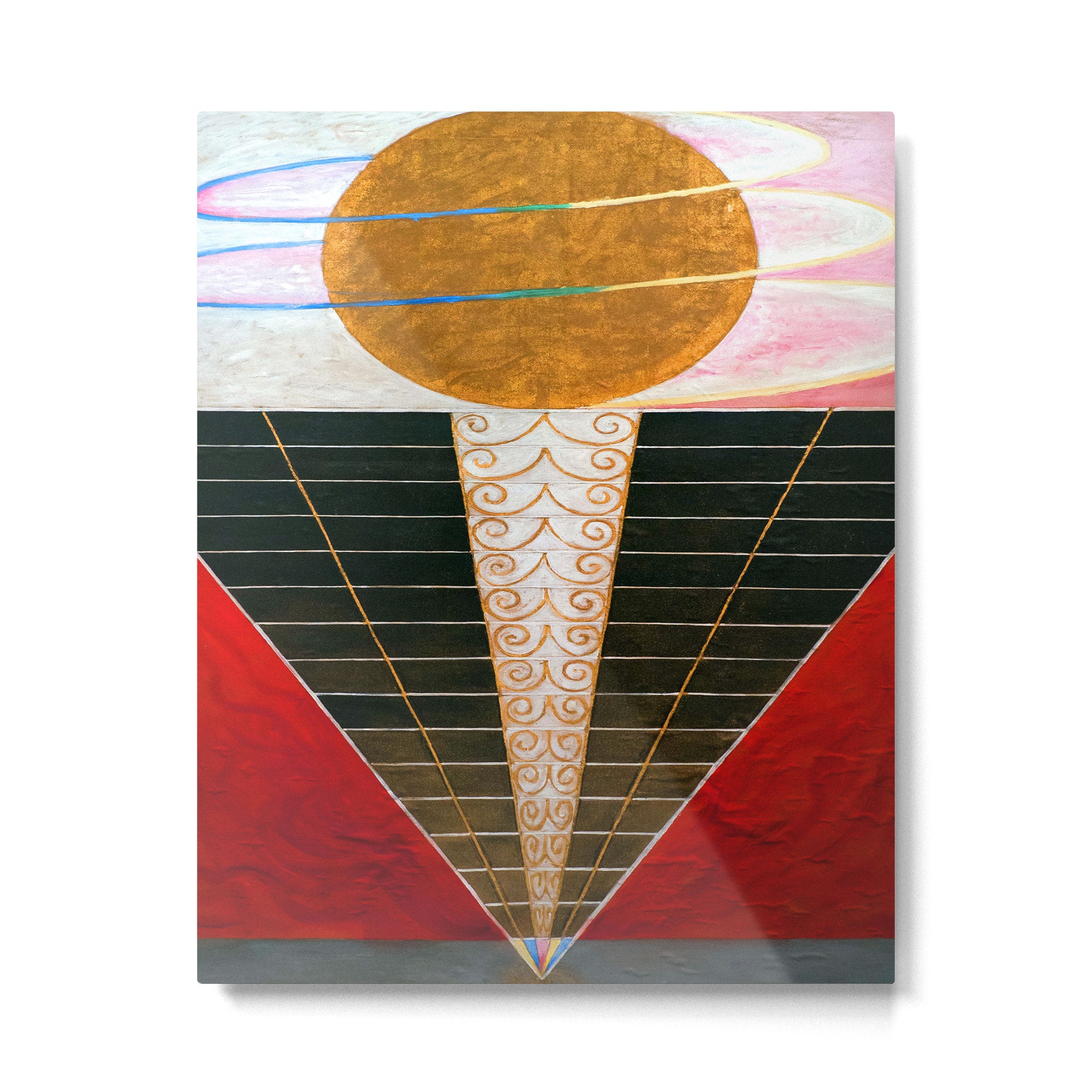 Hilma af Klint Atlarpiece II Metal Print Gallery Image 6