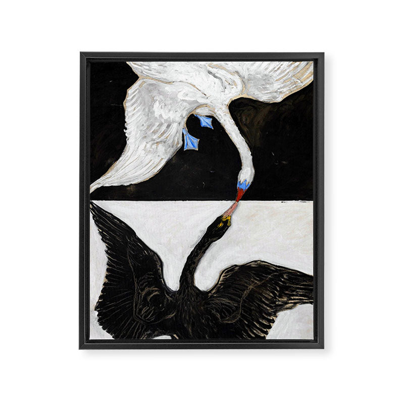 Hilma af Klint The Swan Framed Canvas Print Gallery Image 8