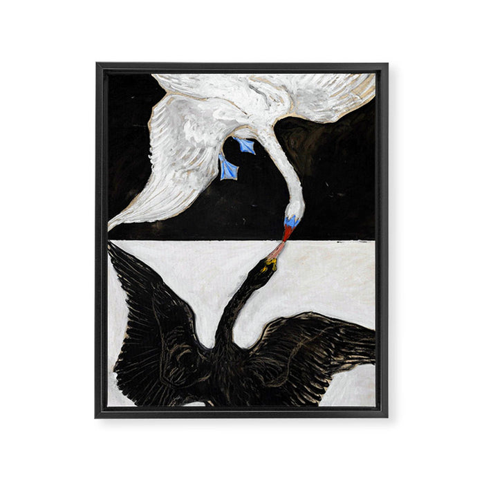 Hilma af Klint The Swan Framed Canvas Print Gallery Image 1