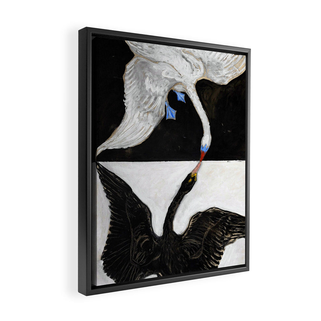 Hilma af Klint The Swan Framed Canvas Print Gallery Image 2