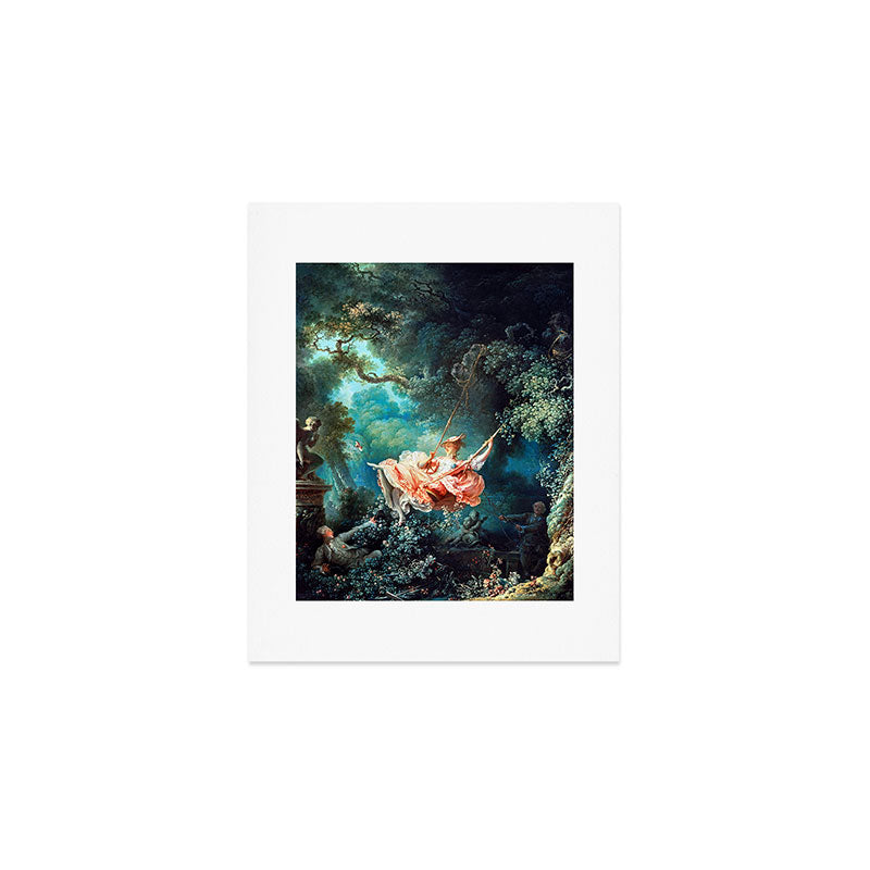 Jean Honore Fragonard The Swing Art Print Gallery Image 1