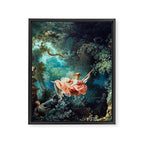 Jean Honore Fragonard The Swing Framed Canvas Print Gallery Image 6